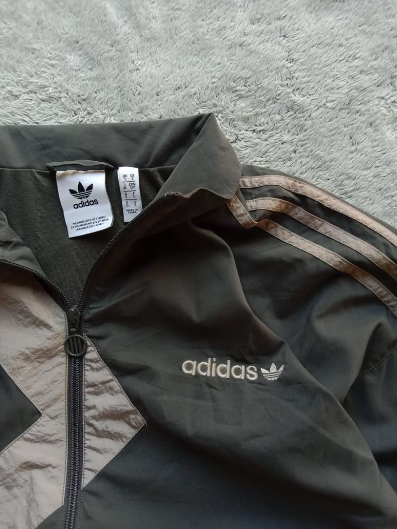 Adidas Casual Track jacket Pria gray, foto 2