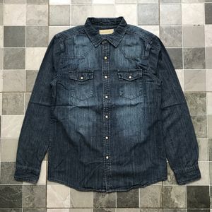 Giordano Casual Formal shirt Pria navy