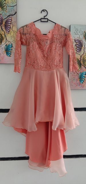 Luxury Evening dress Wanita orange