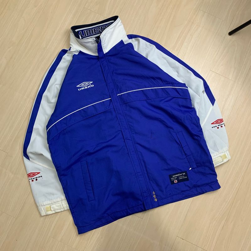 Umbro Casual Windbreaker Pria blue, foto 3