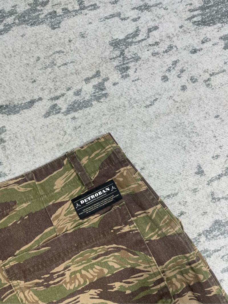 WTAPS Vintage Y2K Short Pria green brown, foto 5