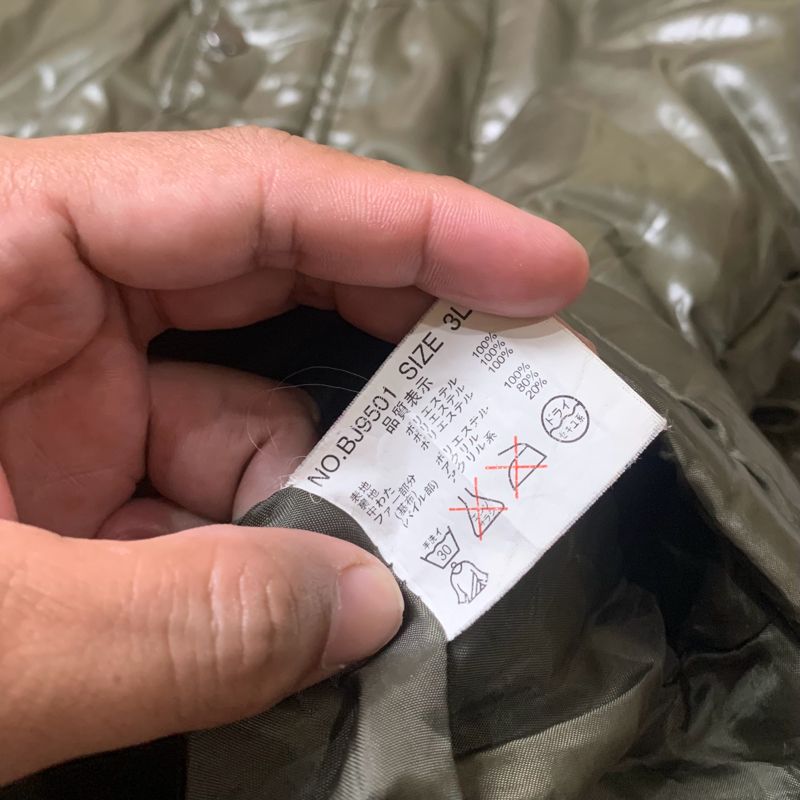 Gorpcore Puffer jacket Pria green, foto 7