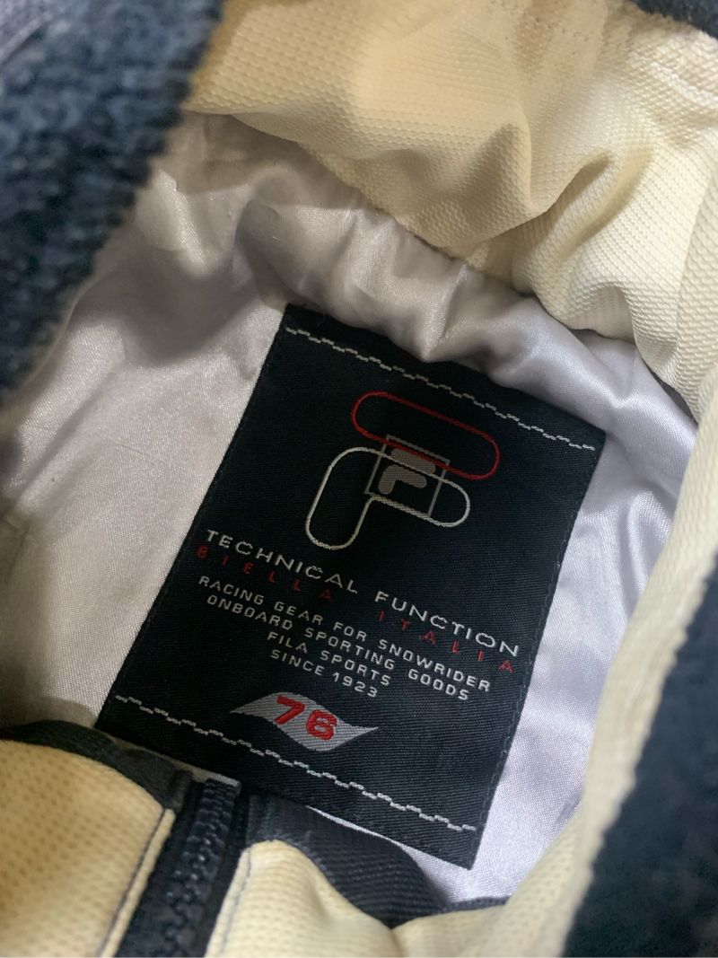 Fila Gorpcore Parka Pria white black, foto 6