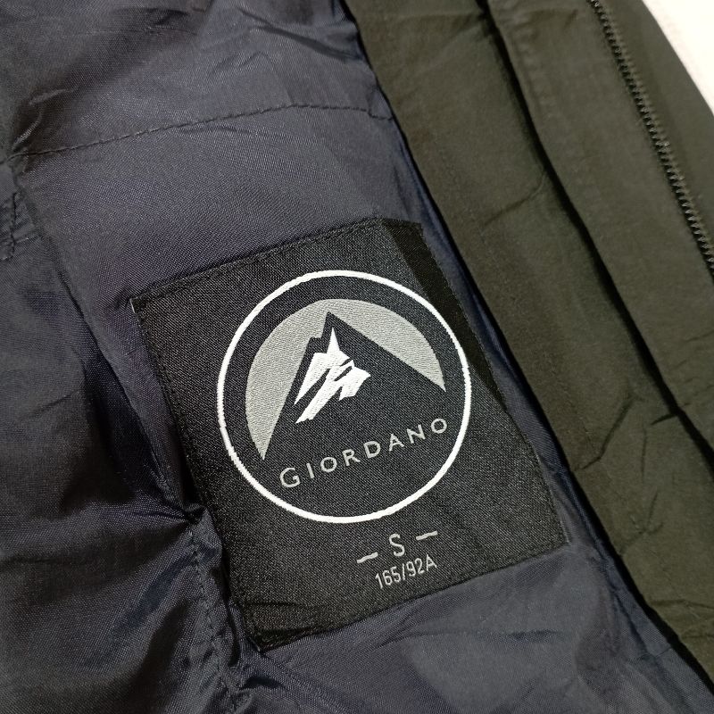 Giordano Gorpcore Track jacket Pria green, foto 6