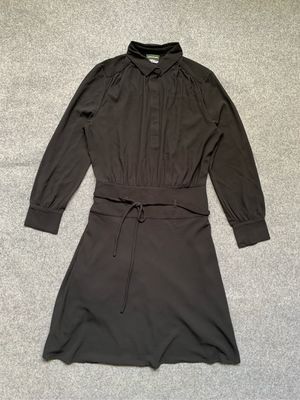 Longchamp Luxury Avant Garde Maxi dress Wanita black