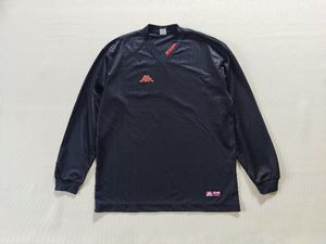 Kappa Vintage Casual Jersey Pria black