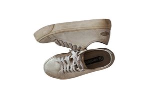 Streetwear Casual Sneakers Wanita cream