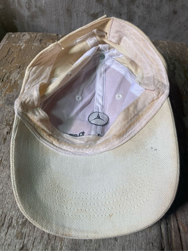 Vintage Casual Hat Pria white, foto 3