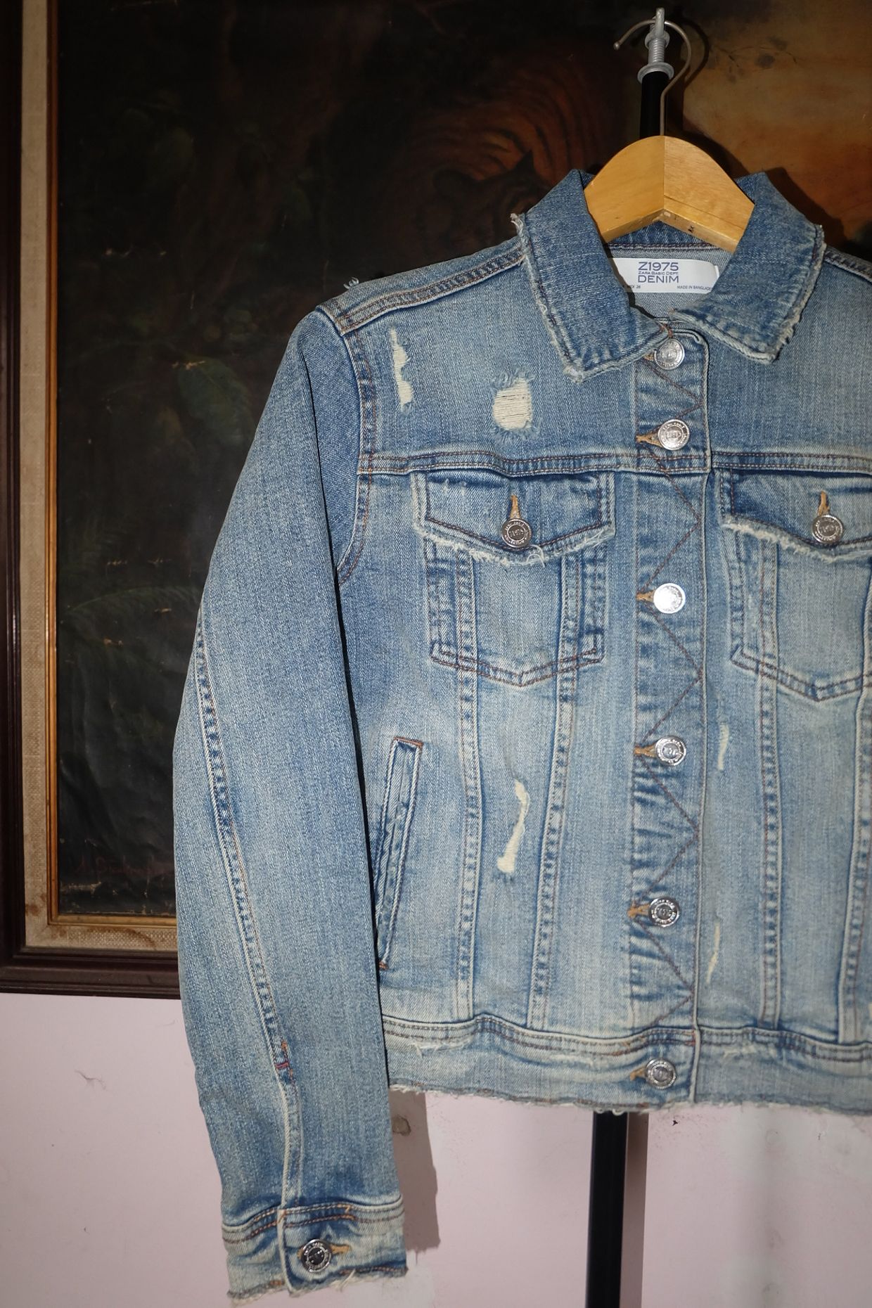 ZARA Vintage Track jacket Pria gray, foto 2