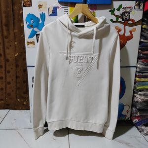 Guess Vintage Hoody Pria white