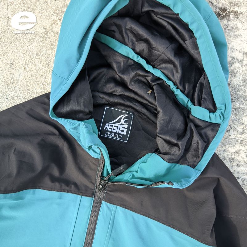 Casual Parka Pria black blue, foto 2