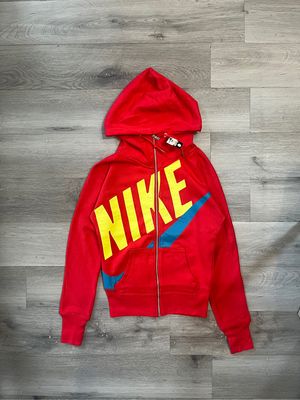 Nike Casual Hoody Pria red