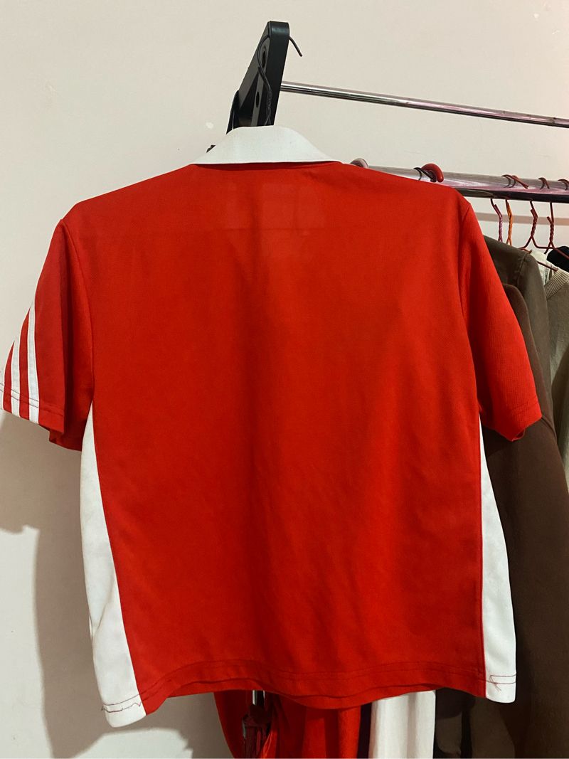 Vintage Y2K Jersey Pria white red, foto 2