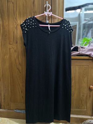 Fairy Coquette Bodycon dress Wanita black