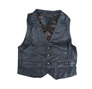 Bang Bang Vintage Vest Pria black