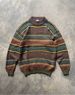 Vintage Sweater Pria multicolor