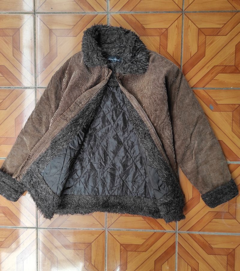 Biker Indie Denim jacket Pria brown, foto 2
