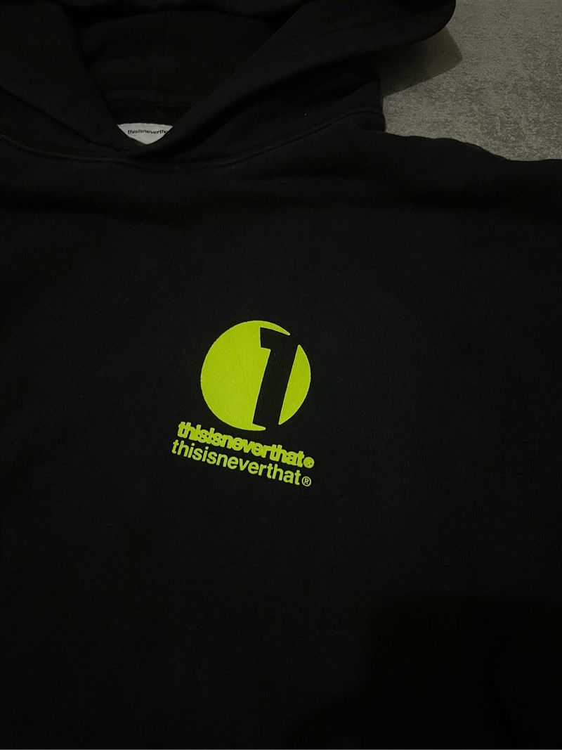 thisisneverthat Casual Hoody Pria black, foto 4