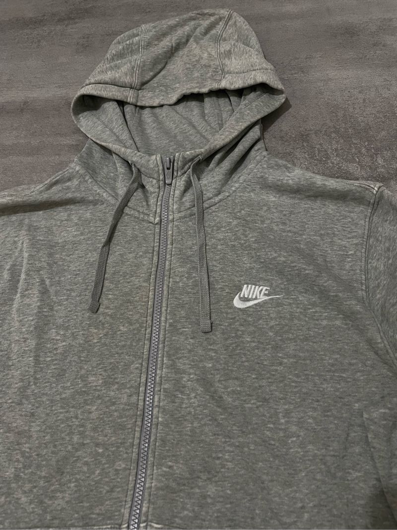 Nike Casual Hoody Pria gray, foto 3