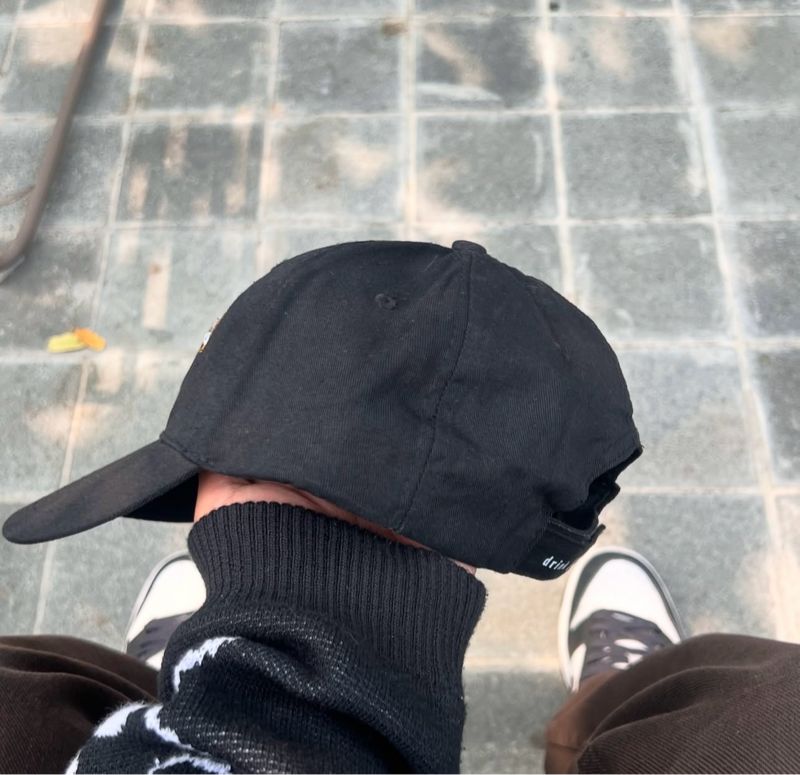 Vintage Hat Pria black, foto 2