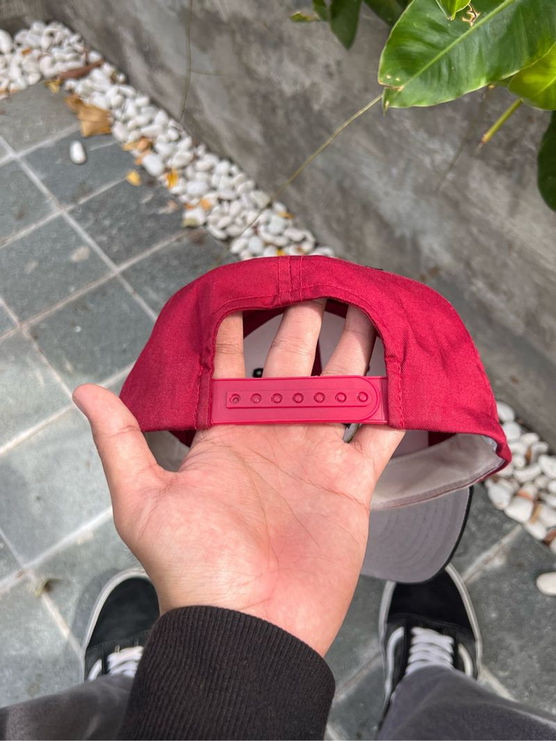 MLB Vintage Hat Pria red black, foto 3
