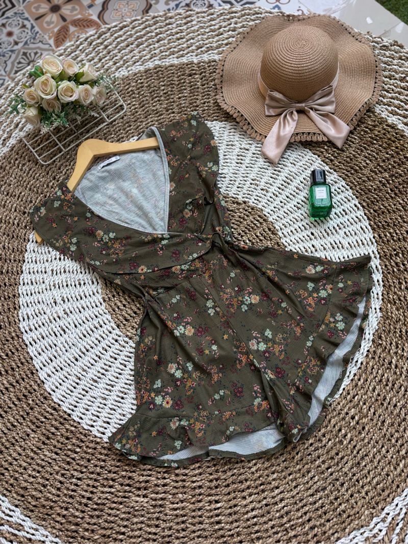 Pull & Bear Casual Jumpsuit Wanita multicolor, foto 3