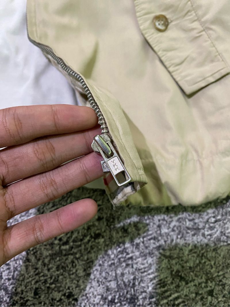 Casual Harrington jacket Pria cream, foto 5
