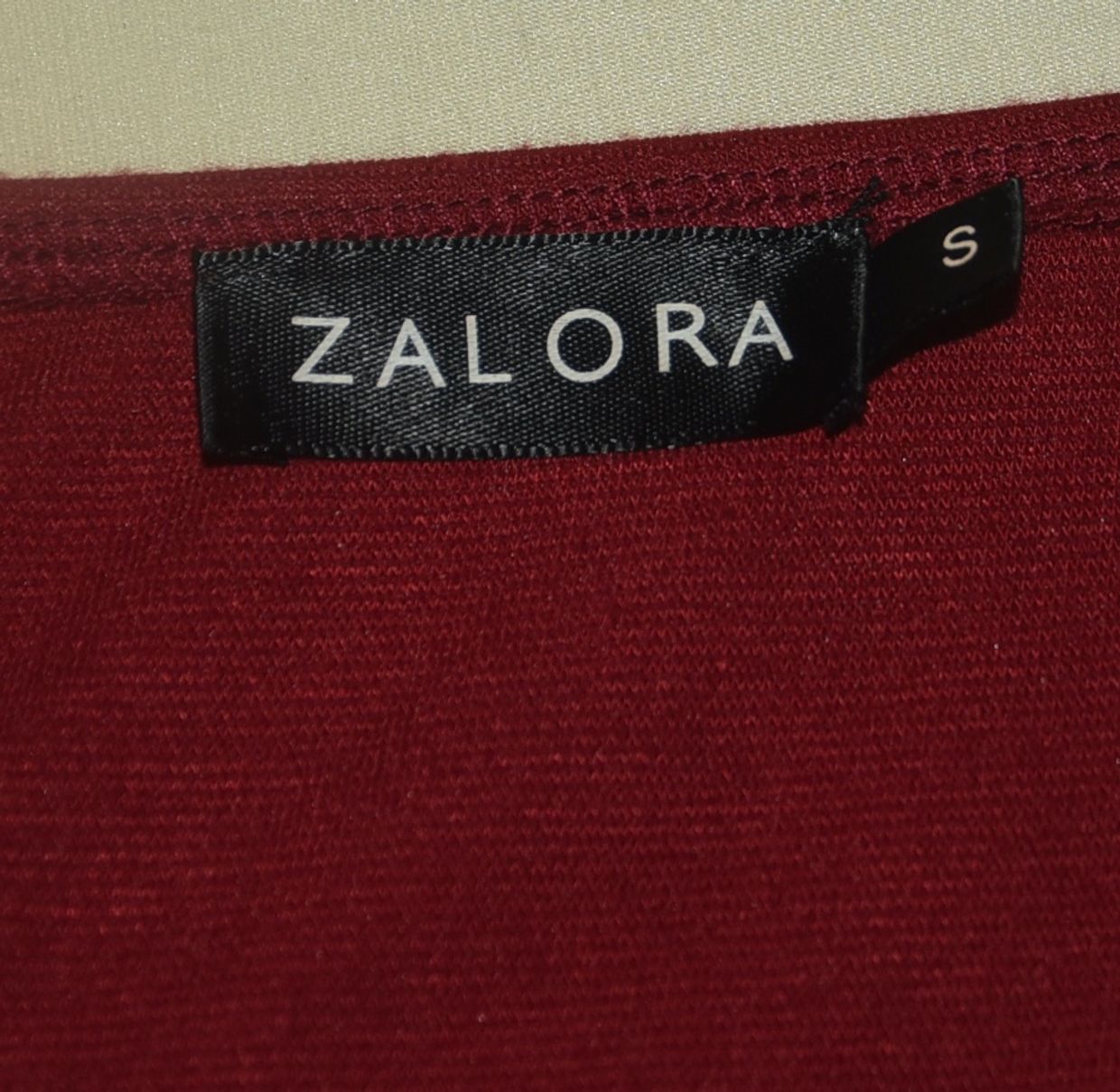 ZALORA Maroon mini fit n flare, foto 2