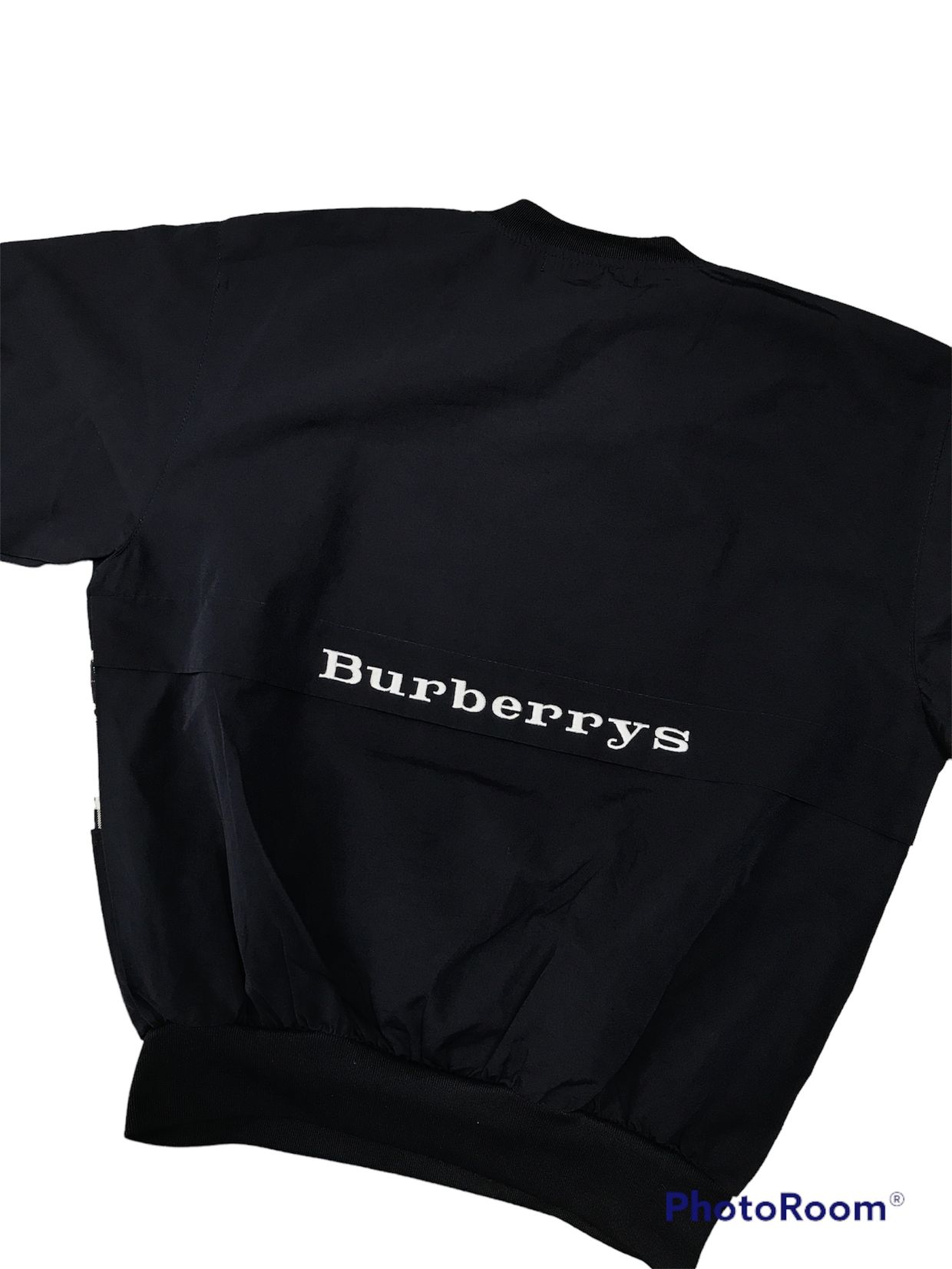 Burberry Windbreaker Pria navy, foto 3