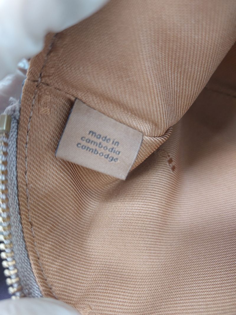 Coach Wristlet Wanita tan, foto 7
