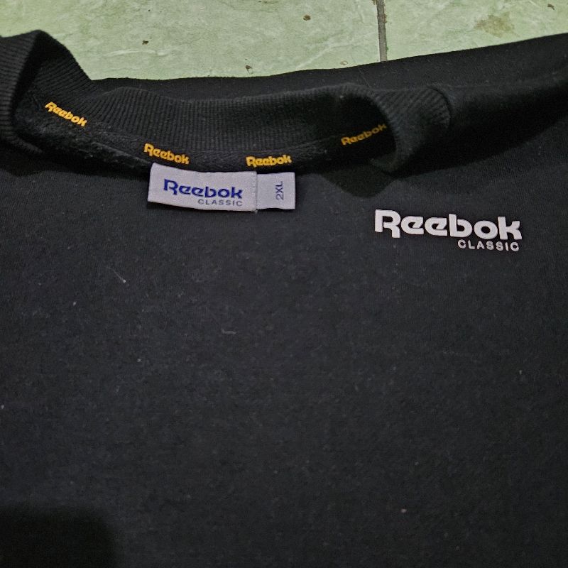 Reebok Casual Sweatshirt Pria black, foto 2
