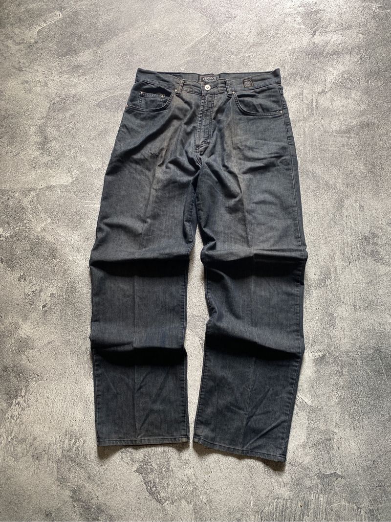 Versace Luxury Casual Jeans Pria multicolor black, foto 4