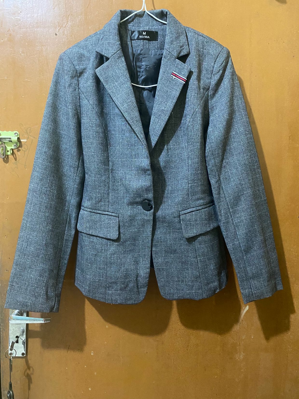 Luxury Casual Blazer Wanita gray