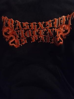 Y2K Hoody Pria black