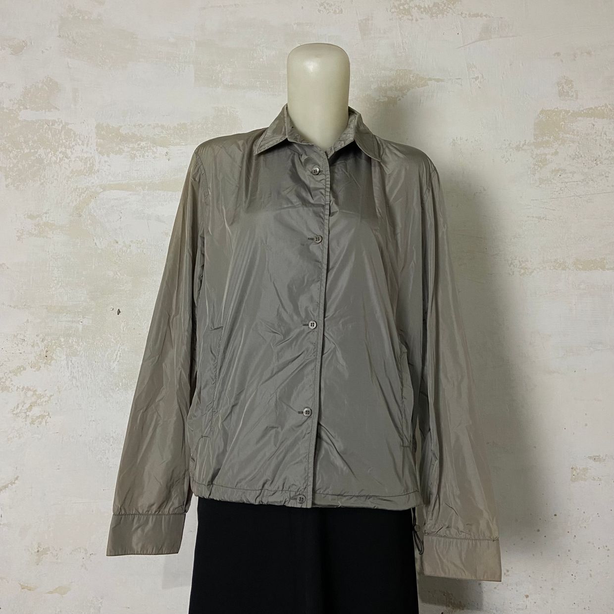 Prada Luxury Avant Garde Track jacket Wanita gray, foto 4