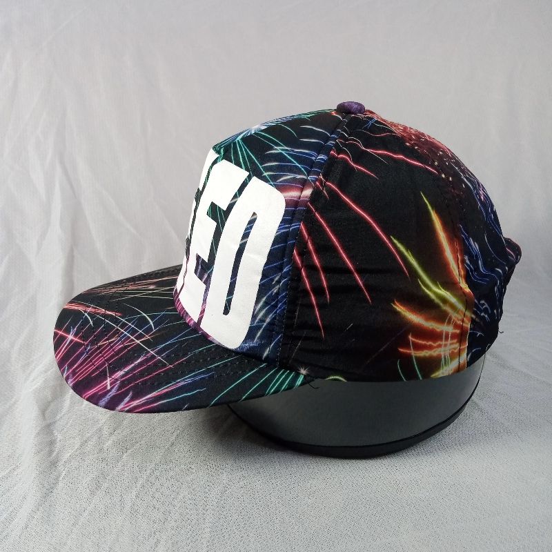 Topi Snapback Weed All Over Print GMao Cap, foto 2