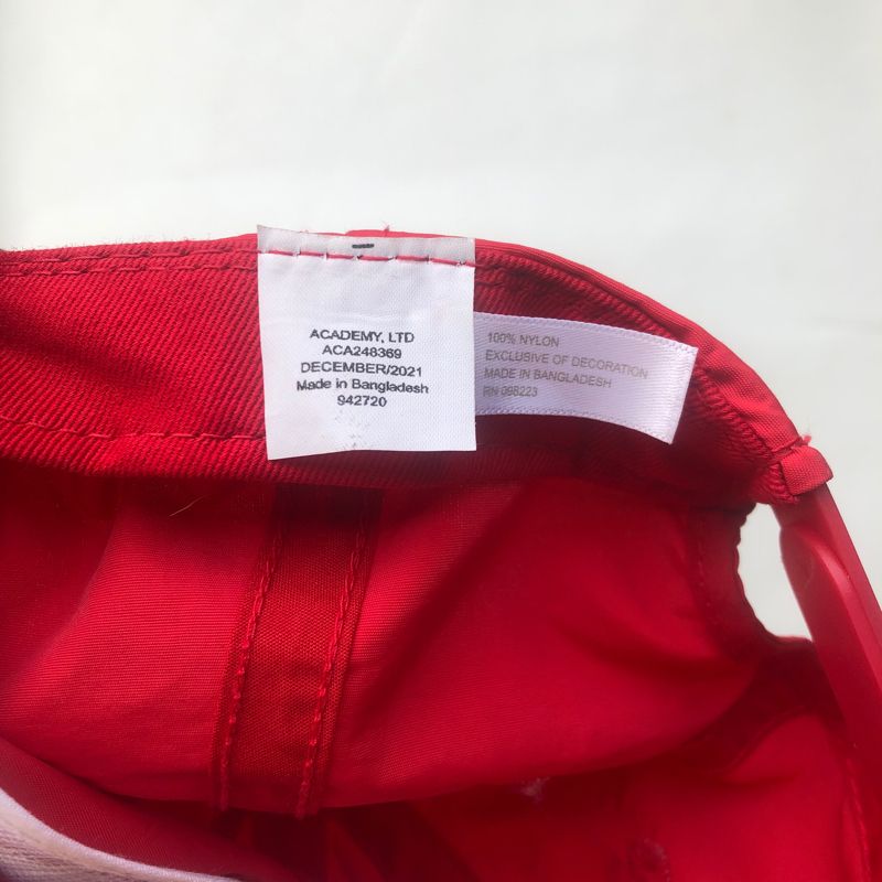 Vintage Y2K Hat Pria red, foto 3