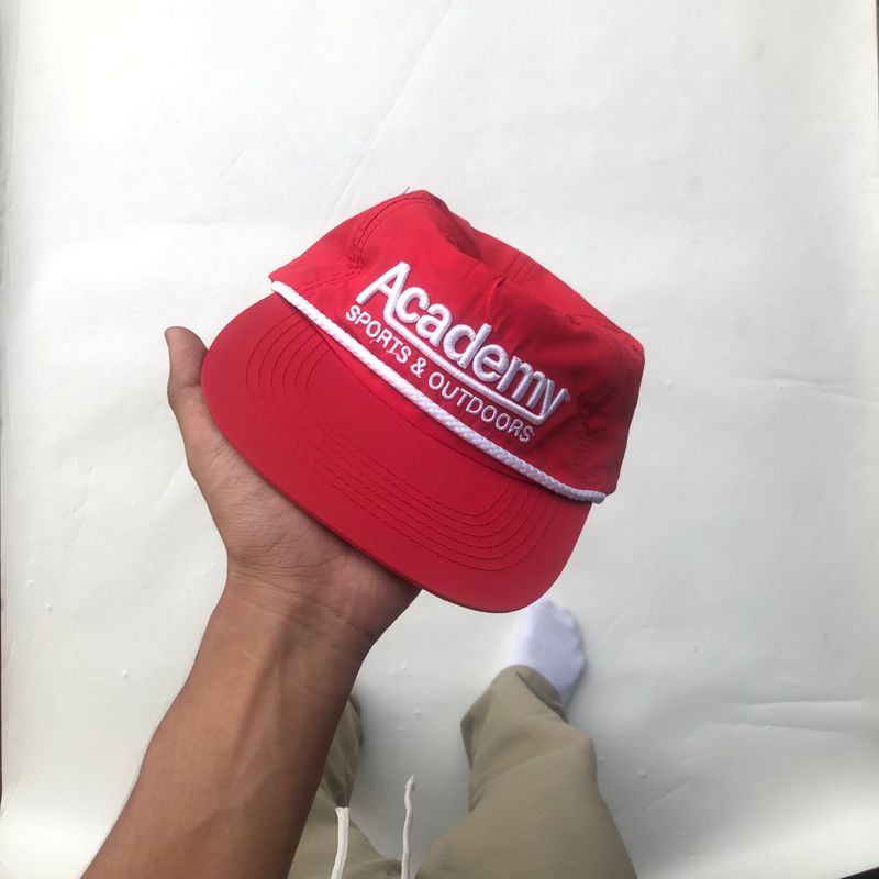 Vintage Y2K Hat Pria red, foto 5