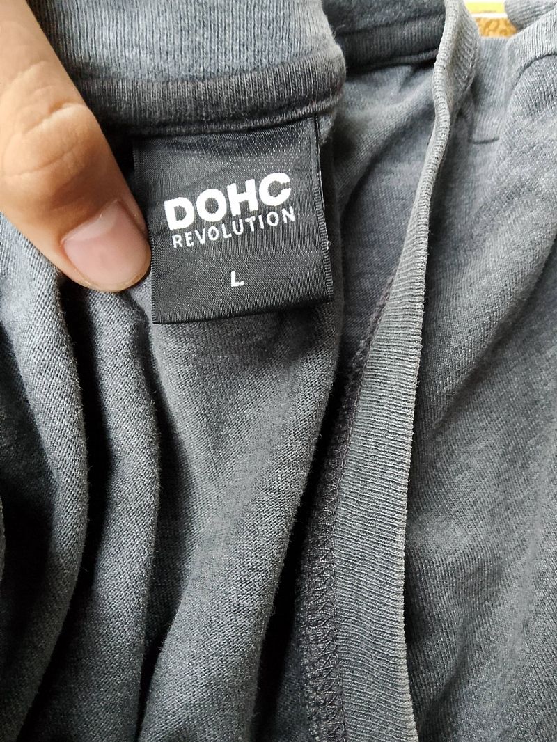 DOHC Vintage Sweatshirt Pria gray, foto 3