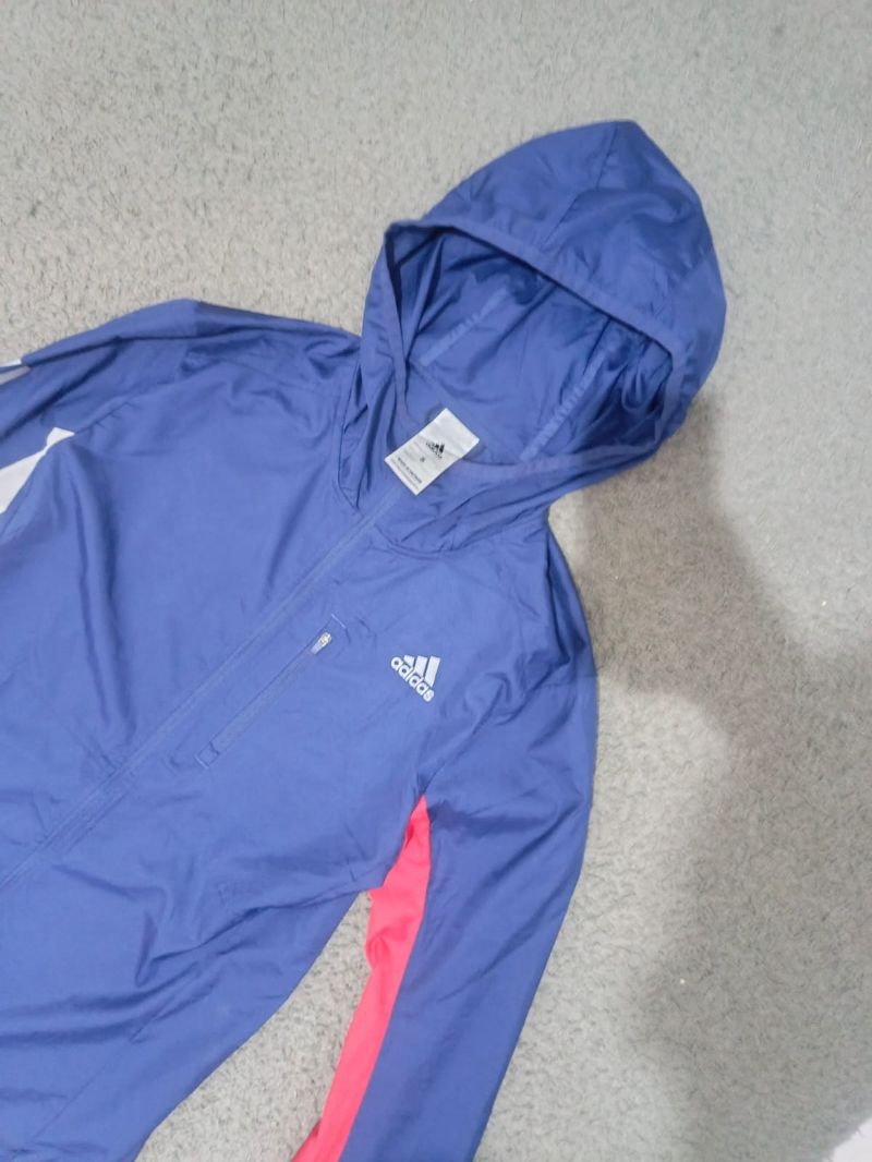 Adidas Gorpcore Sportswear Sweater Pria blue red, foto 2