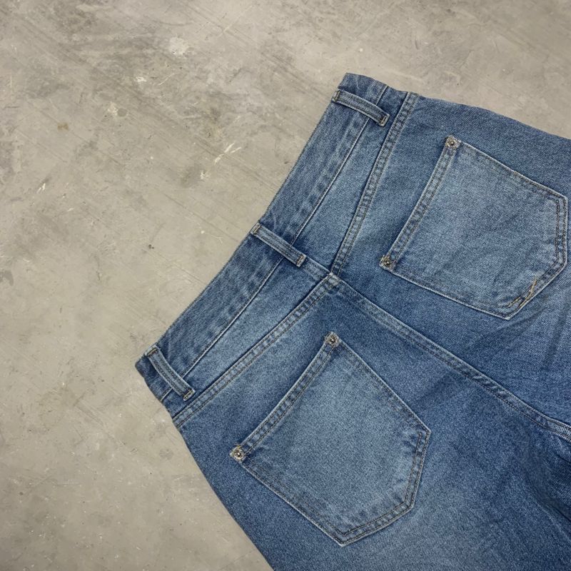 Y2K Jeans Pria blue, foto 3