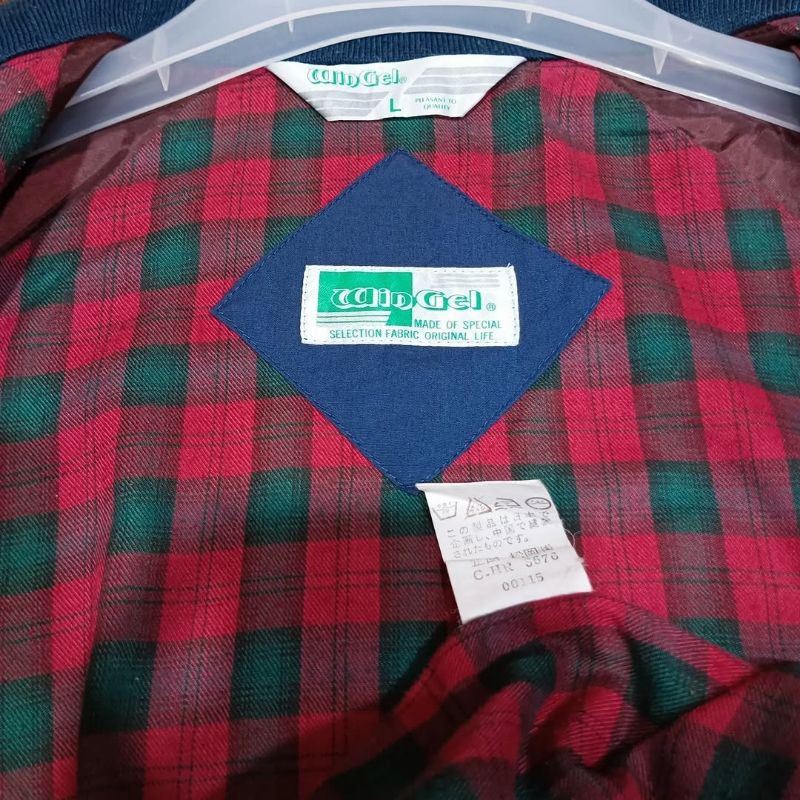 Vintage Casual Harrington jacket Pria blue, foto 4