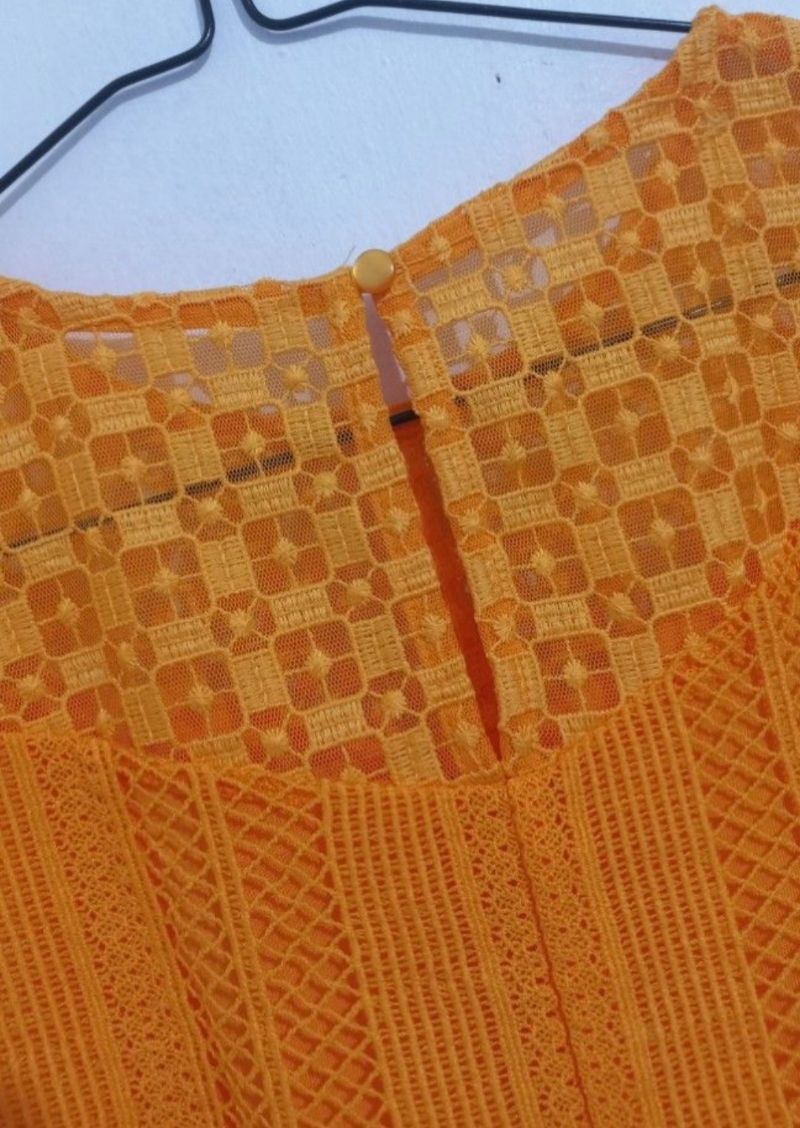 Casual Blouse Wanita orange, foto 2