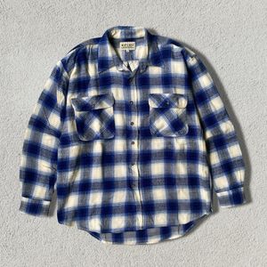 Streetwear Grunge Formal shirt Pria white blue