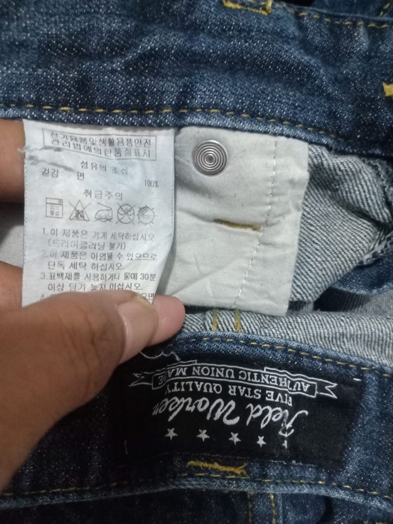 Field Worker Casual Jeans Pria blue, foto 8