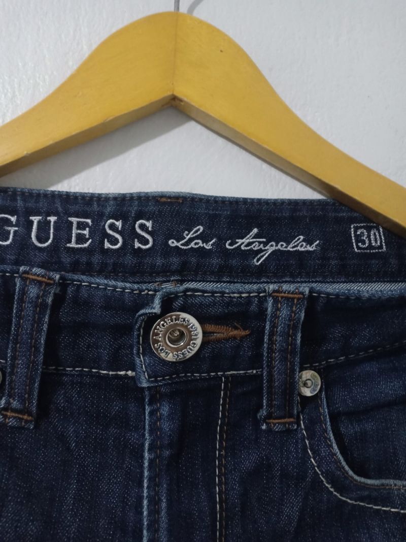 Guess Casual Jeans Pria blue, foto 4