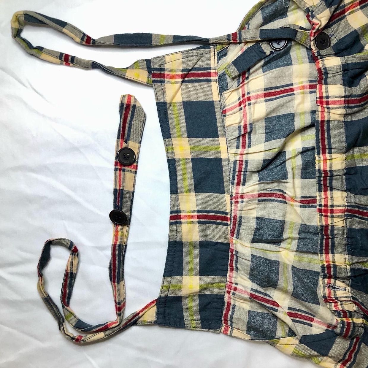 Overall Mini Dress Pattern Kondisi barang:, foto 3