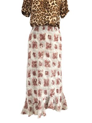 Vintage Skirt Wanita multicolor
