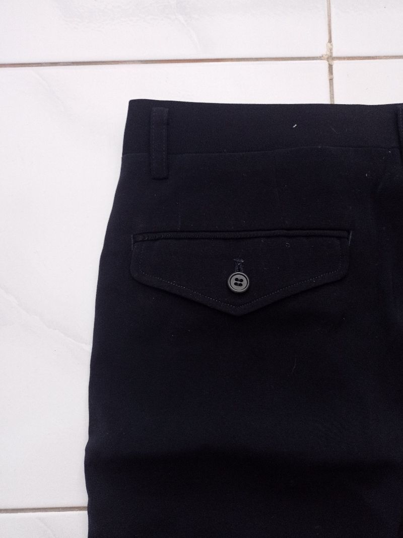 Minimalist Casual Formal pants Pria black, foto 5