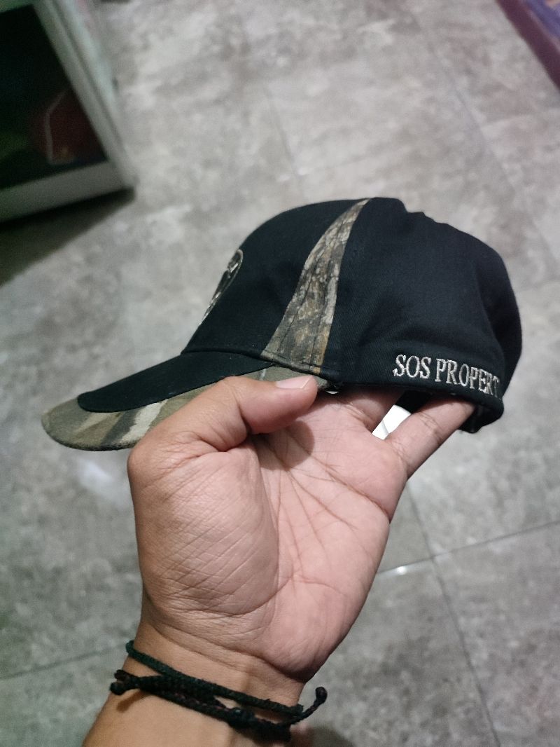 Vintage Hat Pria black, foto 3